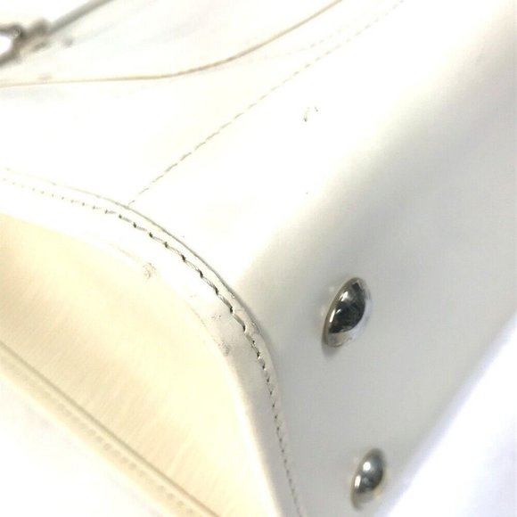 LOUIS VUITTON Epi Madeleine GM Tote Bag Shoulder Bag Epi Leather White - Picture 16 of 16